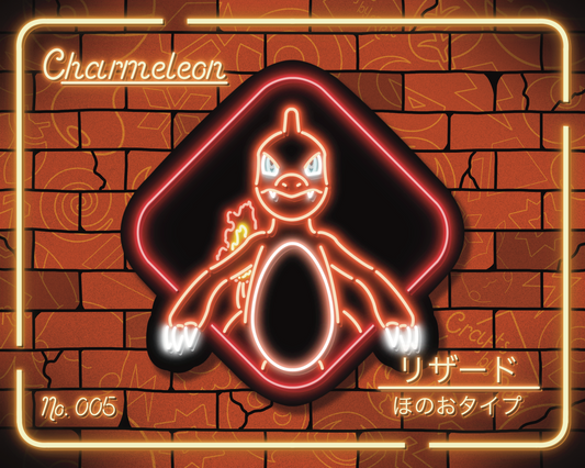 Neon Charmeleon | Sticker (New)