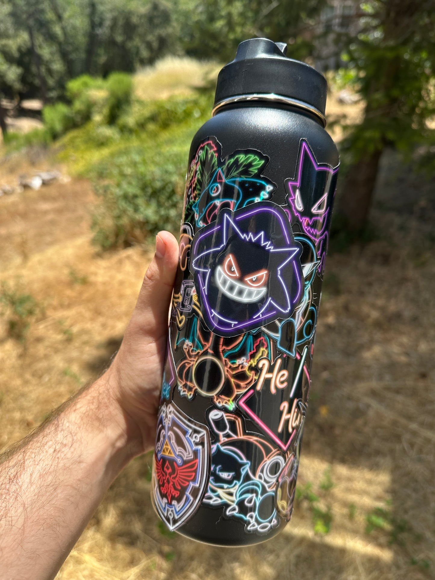 Neon Blastoise | Sticker (New)