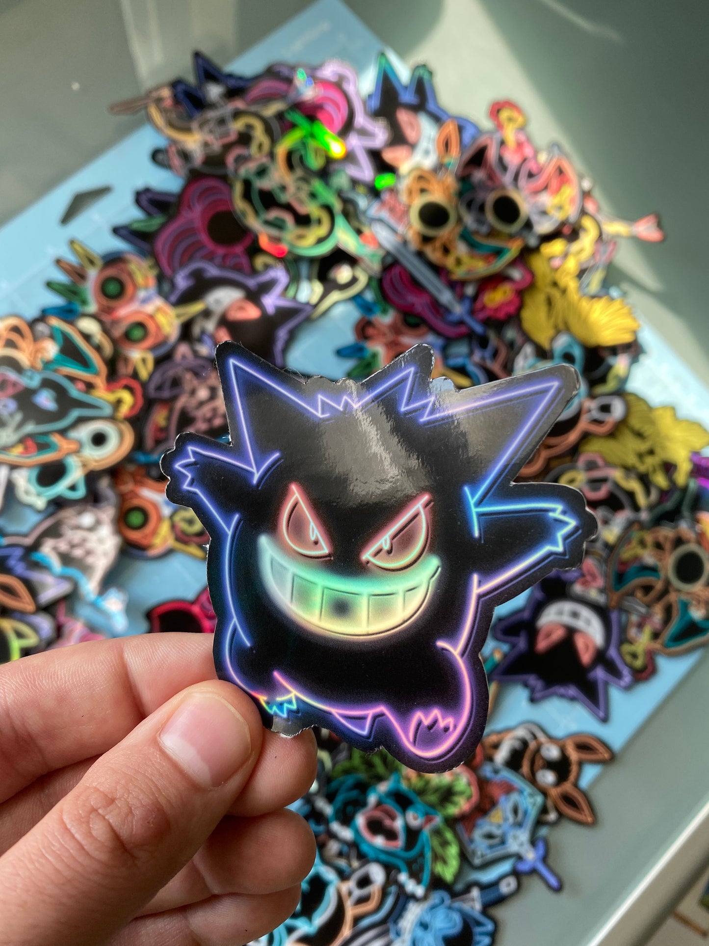 Neon Gengar | Pokemon Stickers