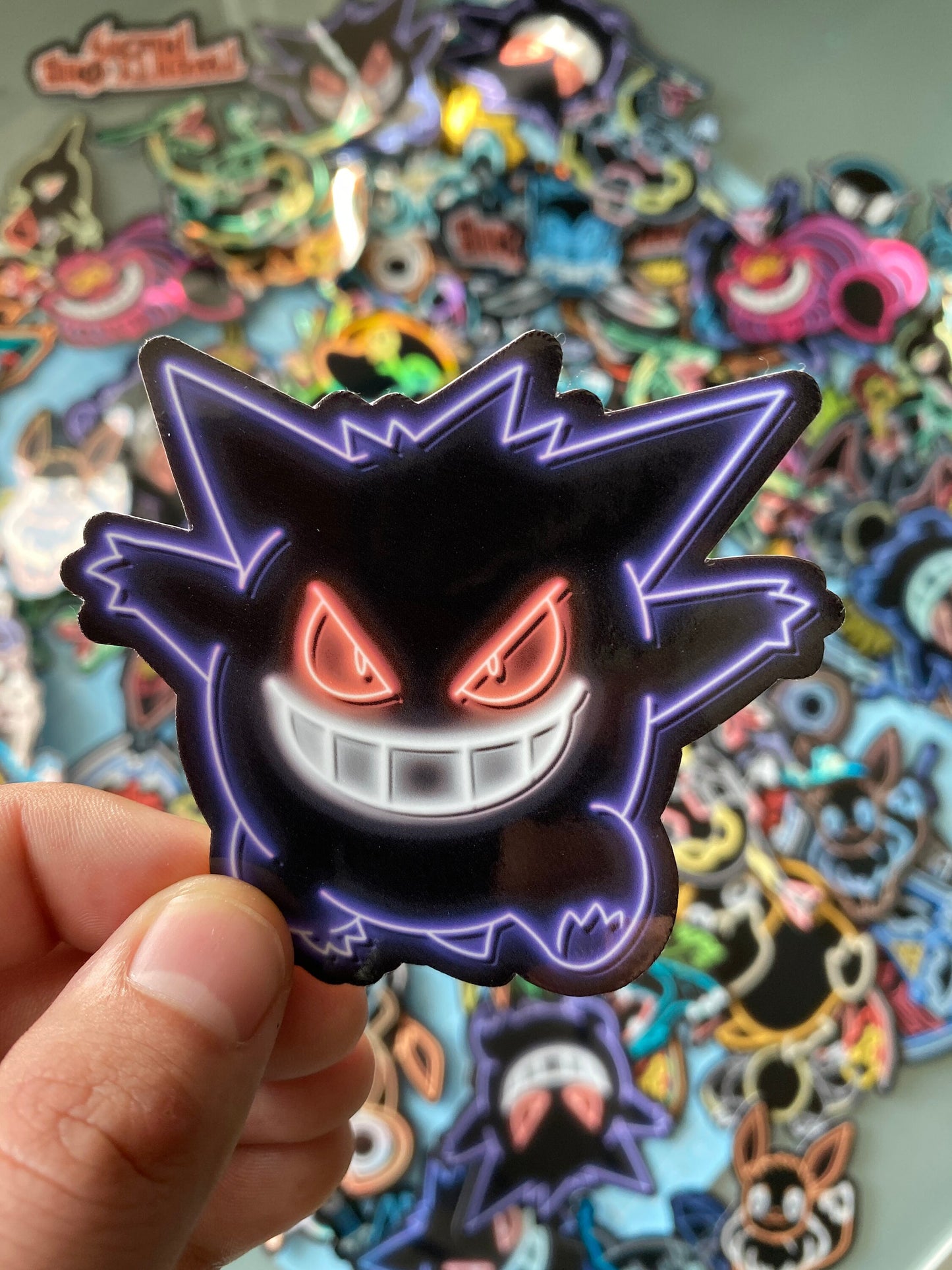 Neon Gengar | Pokemon Stickers