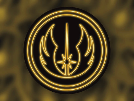 Neon Jedi Order | Star Wars Stickers