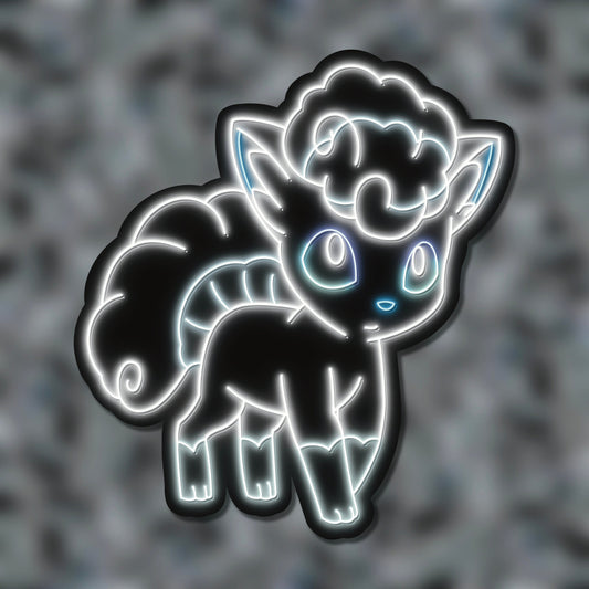 Neon Vulpix (Alolan) | Pokemon Stickers