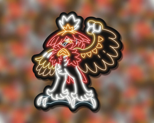 Neon Decidueye (Hisuian) | Pokemon Stickers