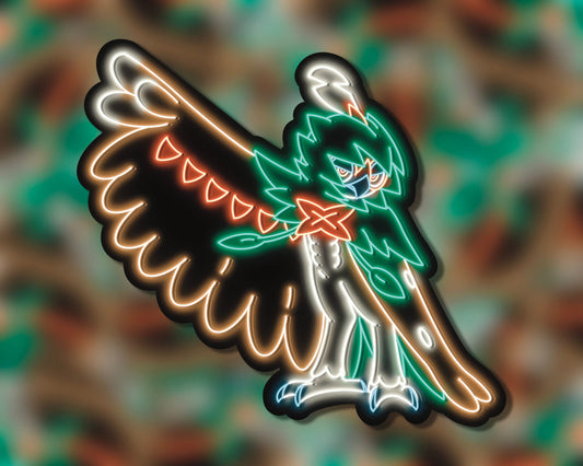 Neon Decidueye | Pokemon Stickers