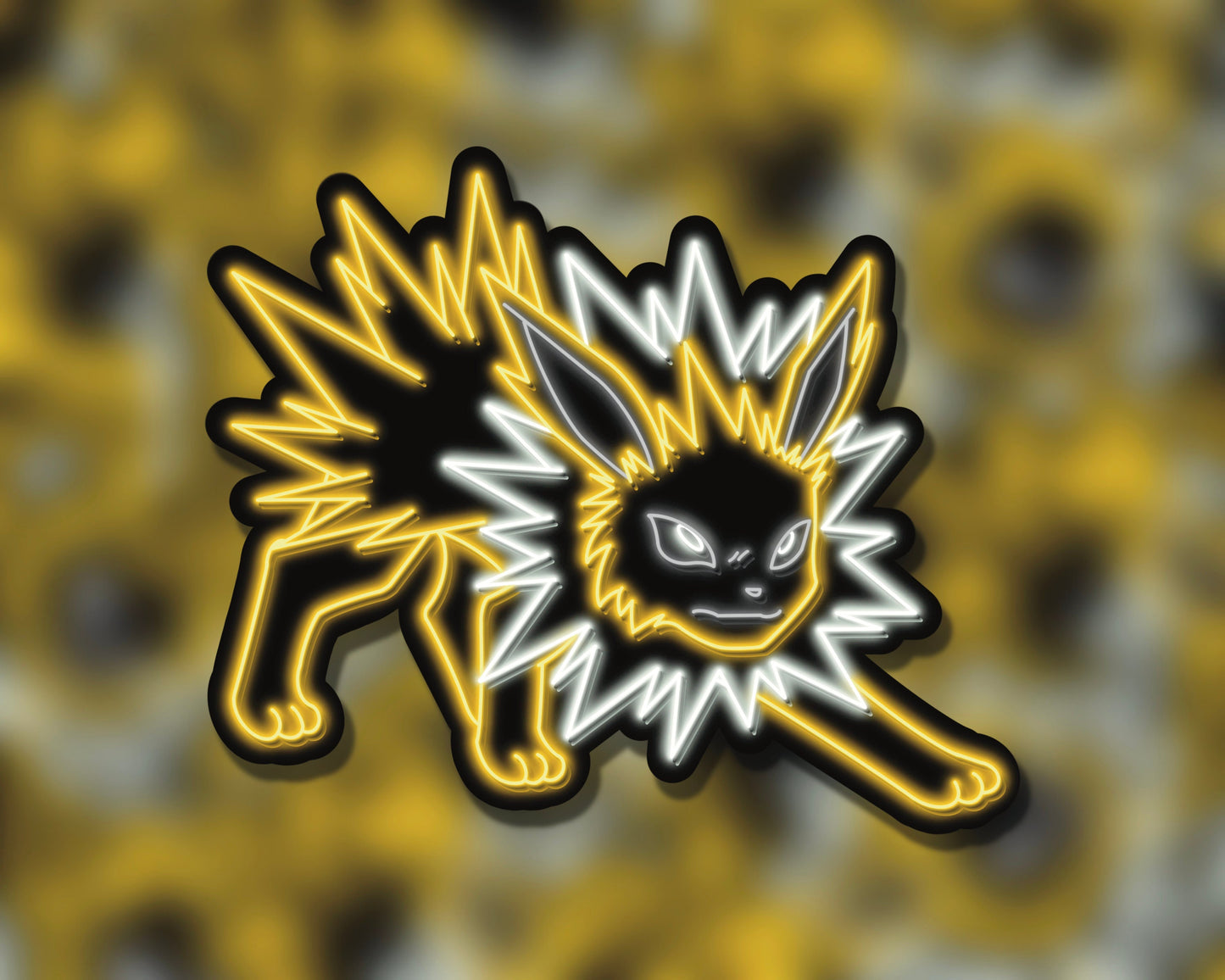 Neon Jolteon | Pokemon Stickers