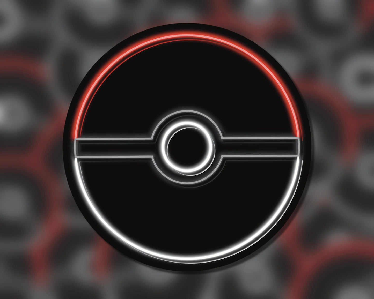 Neon Pokeball | Pokemon Stickers