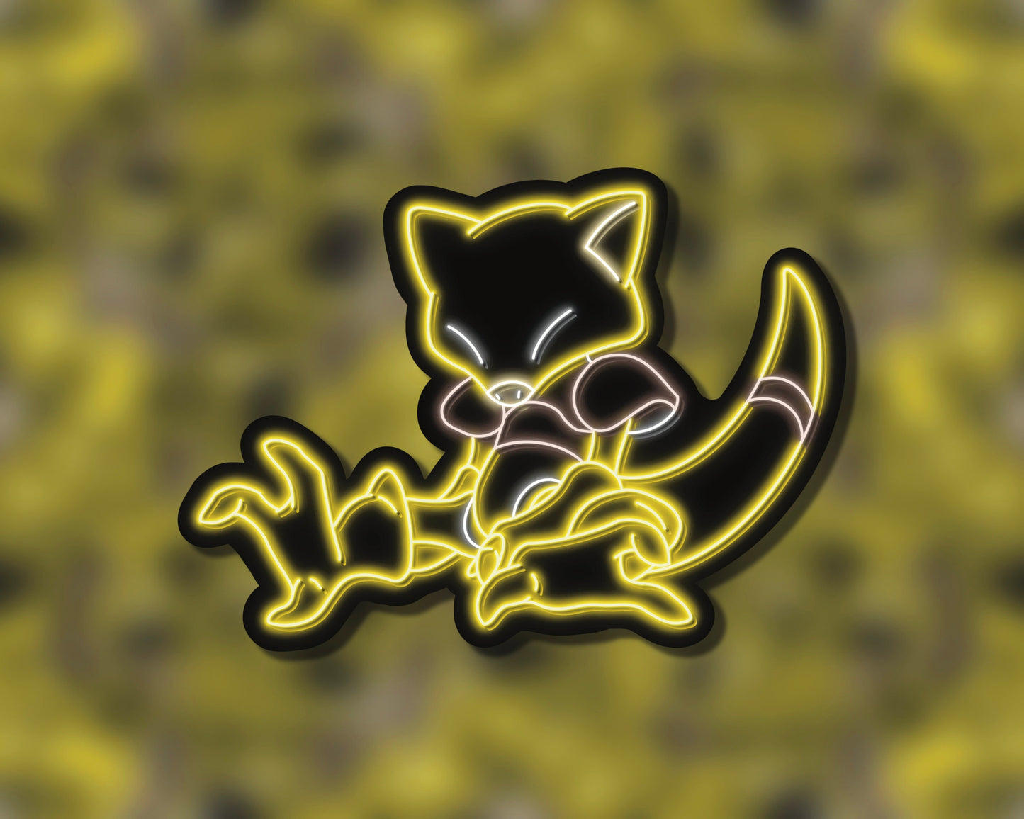 Neon Abra | Pokemon Stickers