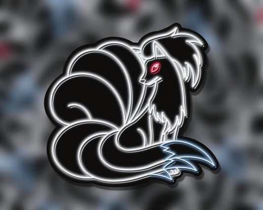 Neon Ninetails (Shiny) | Pokemon Stickers