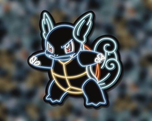 Neon Wartortle | Pokemon Stickers