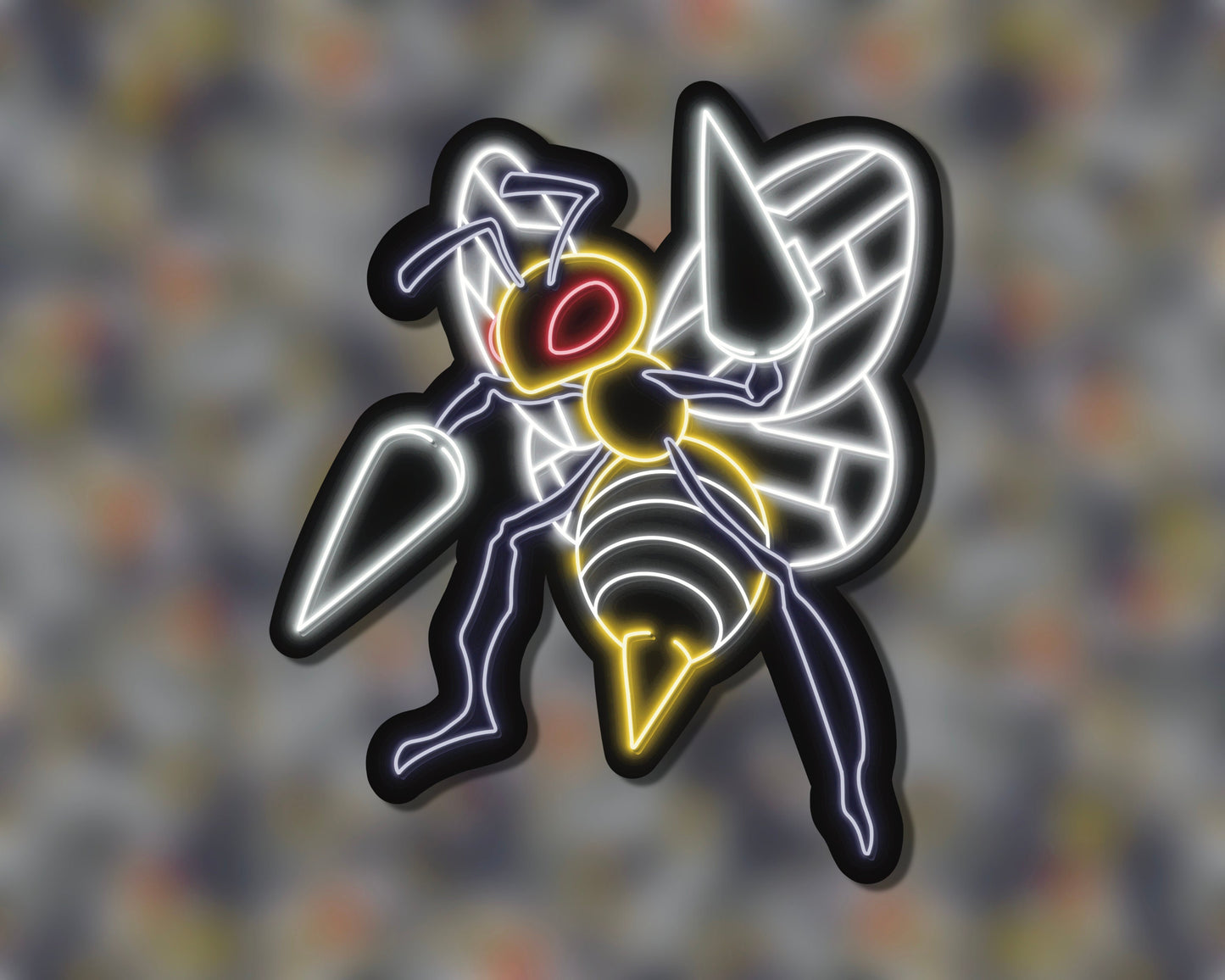 Neon Beedrill | Pokemon Stickers