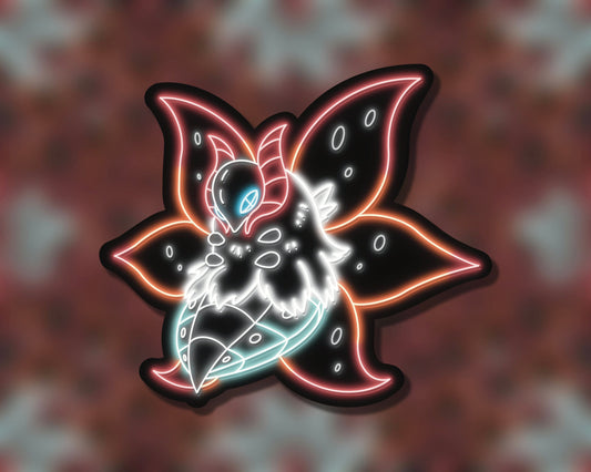 Neon Volcarno | Pokemon Stickers