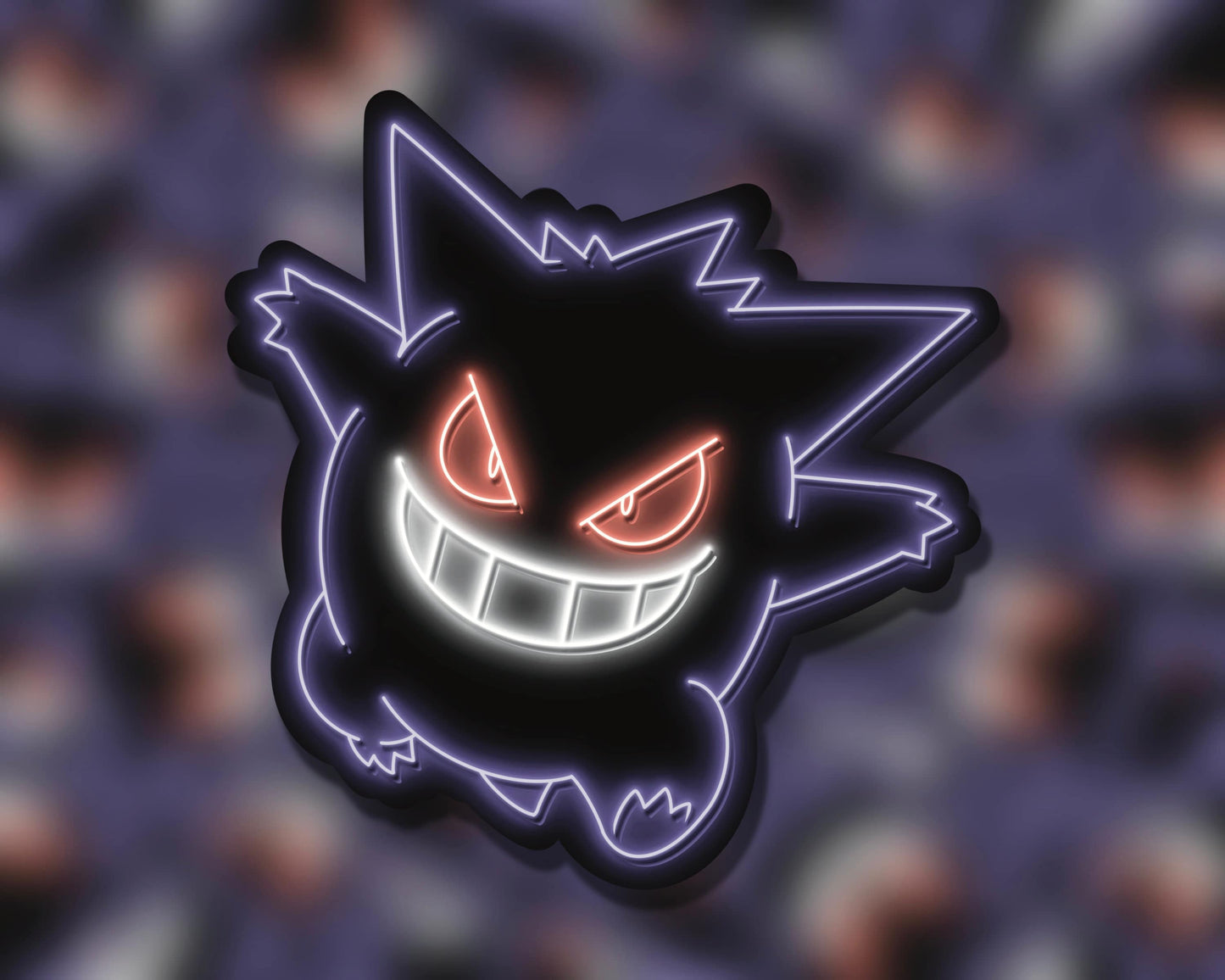 Neon Gengar | Pokemon Stickers