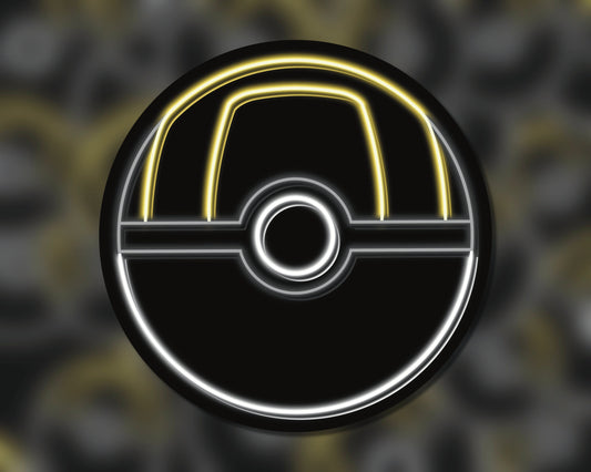 Neon Ultra Ball | Pokemon Stickers