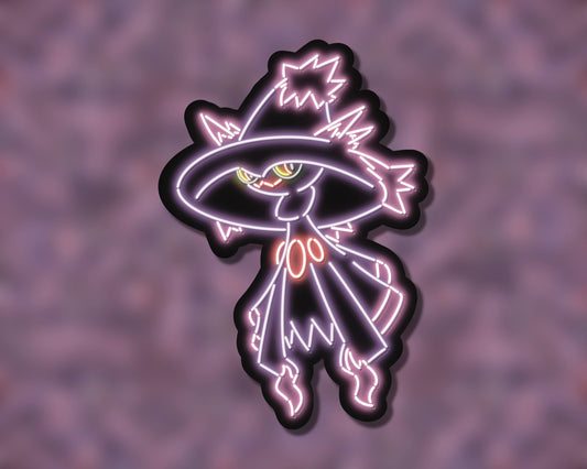 Neon Mismagius | Pokemon Stickers