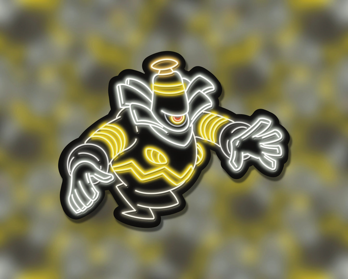 Neon Dusknoir | Pokemon Stickers