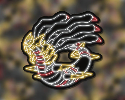 Neon Giratina (Origin Form) | Pokemon Stickers