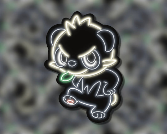 Neon Pancham | Pokemon Stickers