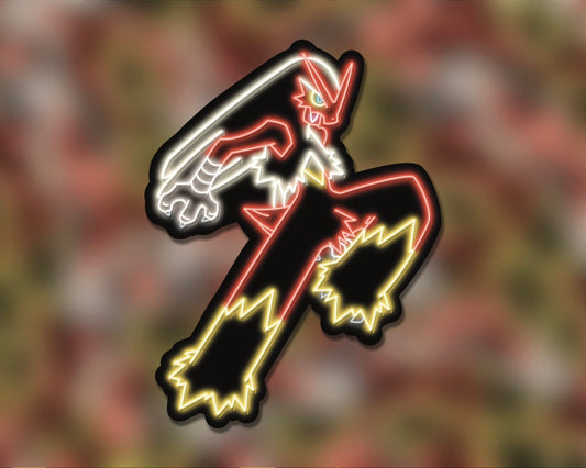 Neon Blaziken | Pokemon Stickers