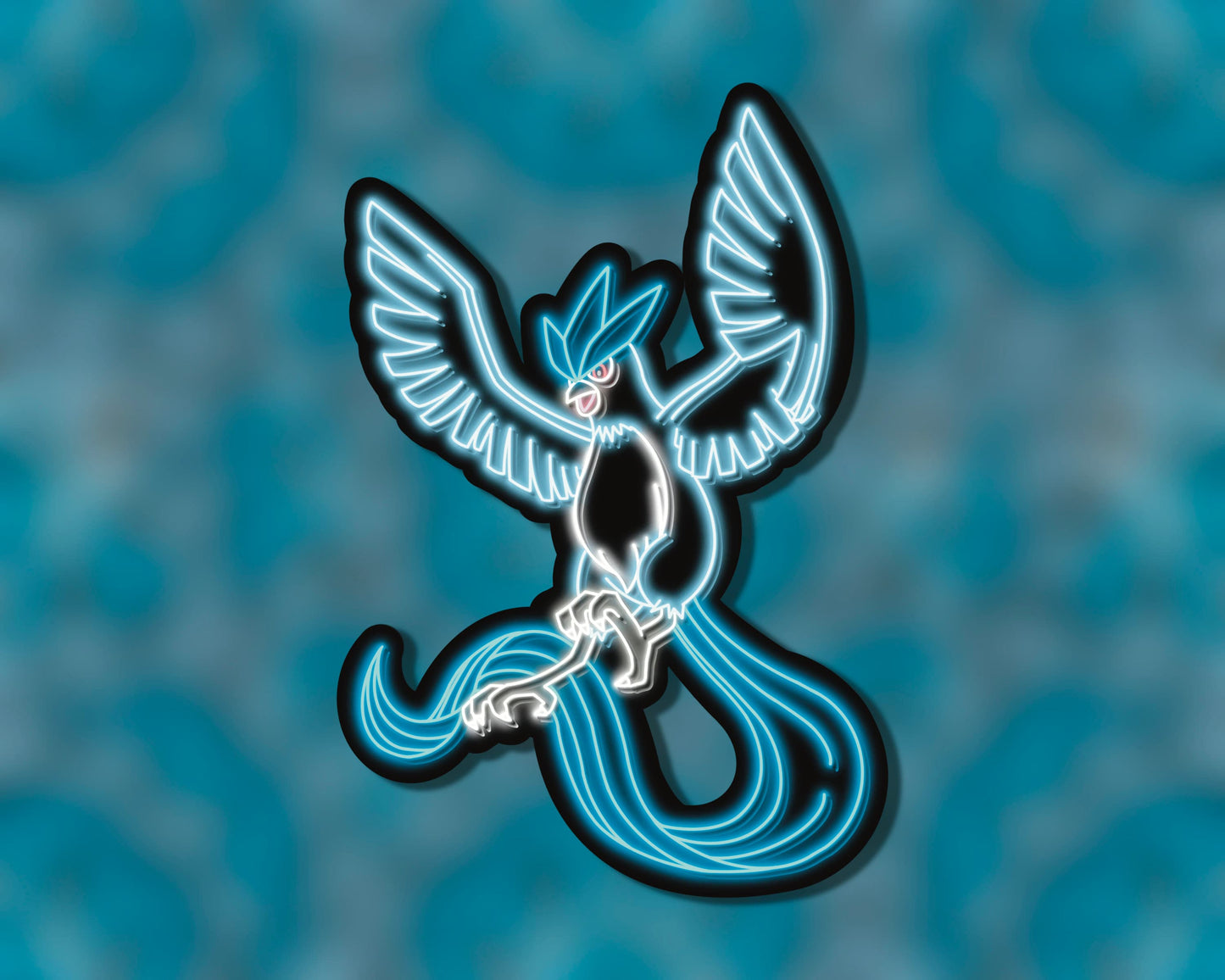 Neon Articuno | Pokemon Stickers