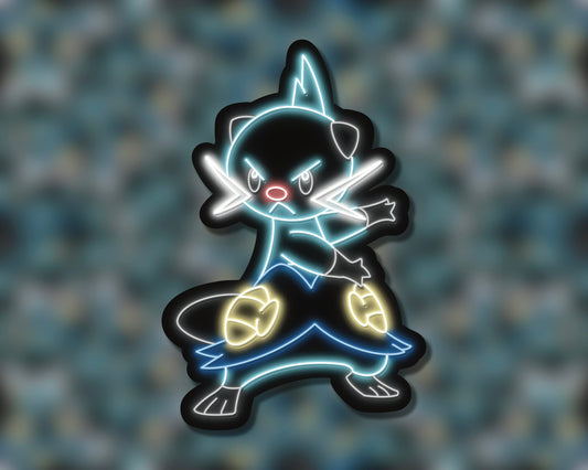 Neon Dewott | Pokemon Stickers