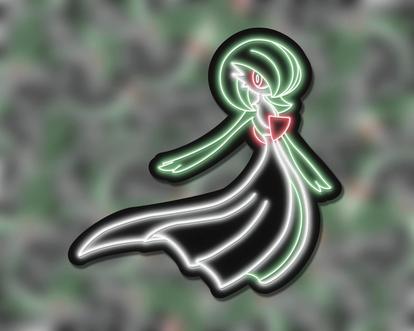 Neon Gardevoir | Pokemon Stickers