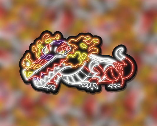 Neon Skeledirge | Pokemon Stickers