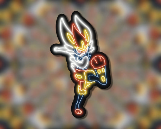 Neon Cinderace | Pokemon Stickers