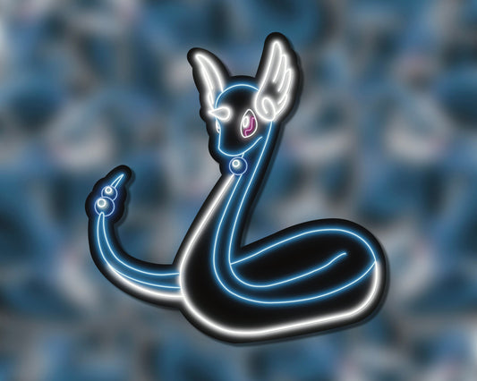 Neon Dragonair | Pokemon Stickers