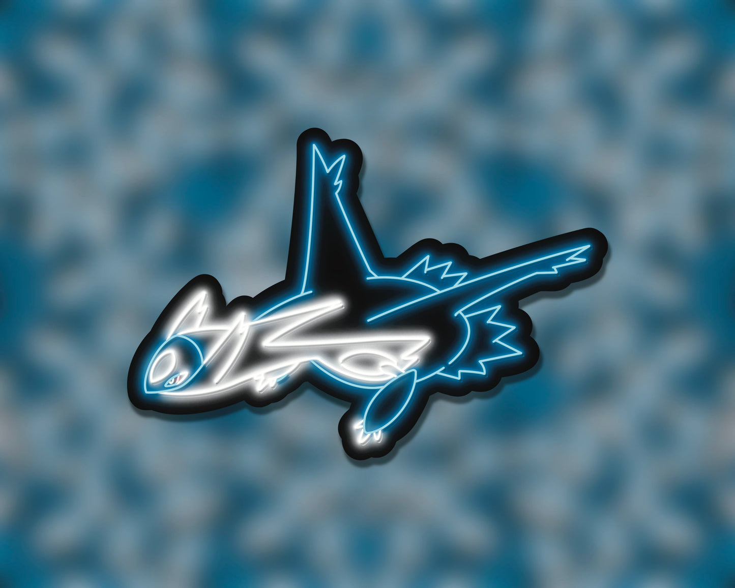 Neon Latios | Pokemon Stickers