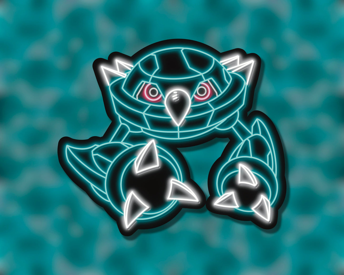 Neon Metang | Pokemon Stickers