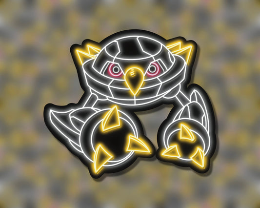 Neon Shiny Metang | Pokemon Stickers