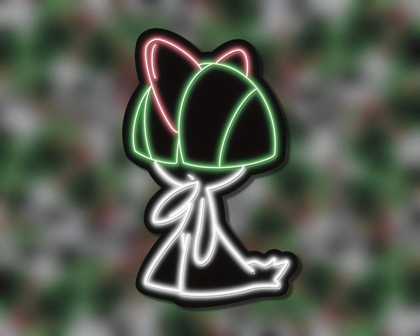 Neon Ralts | Pokemon Stickers