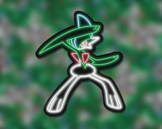 Neon Gallade | Pokemon Stickers